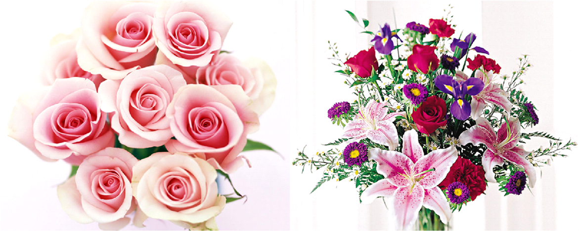 Online flower delivery and floral arrangements
